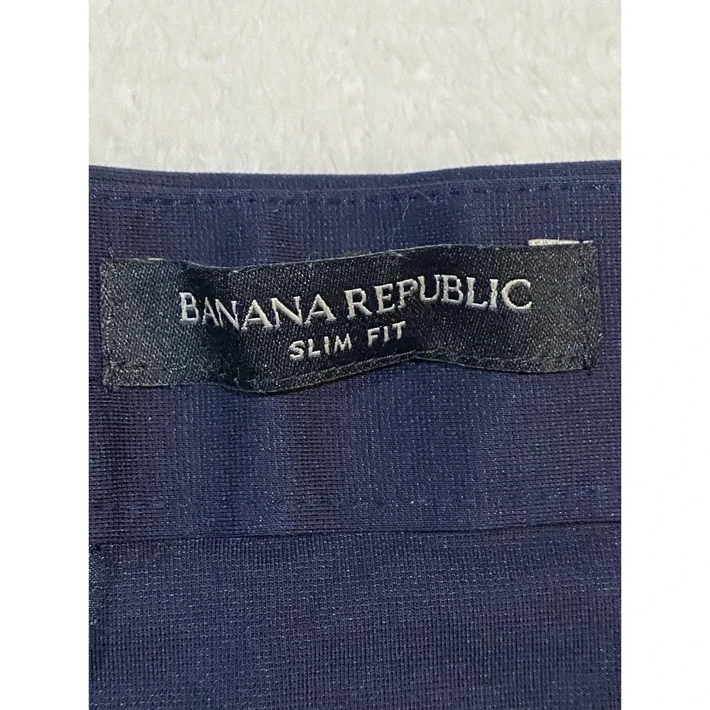 Banana‎ Republic Pants Men 36x30 Slim City Pant Jersey Luxe Performance Hybrid